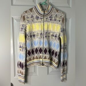 Missoni | Multicolor |Diamond Pattern Sweater | Size 10